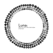 Susie Lubell Ketubah No Personalized Text / 12" x 12" / Luna Three Rings Ketubah by Susie Lubell - (Choice of Color)