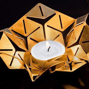 Studio Wallaby Candlesticks Kano Shabbat Candlesticks Set by Studio Wallaby - Brass