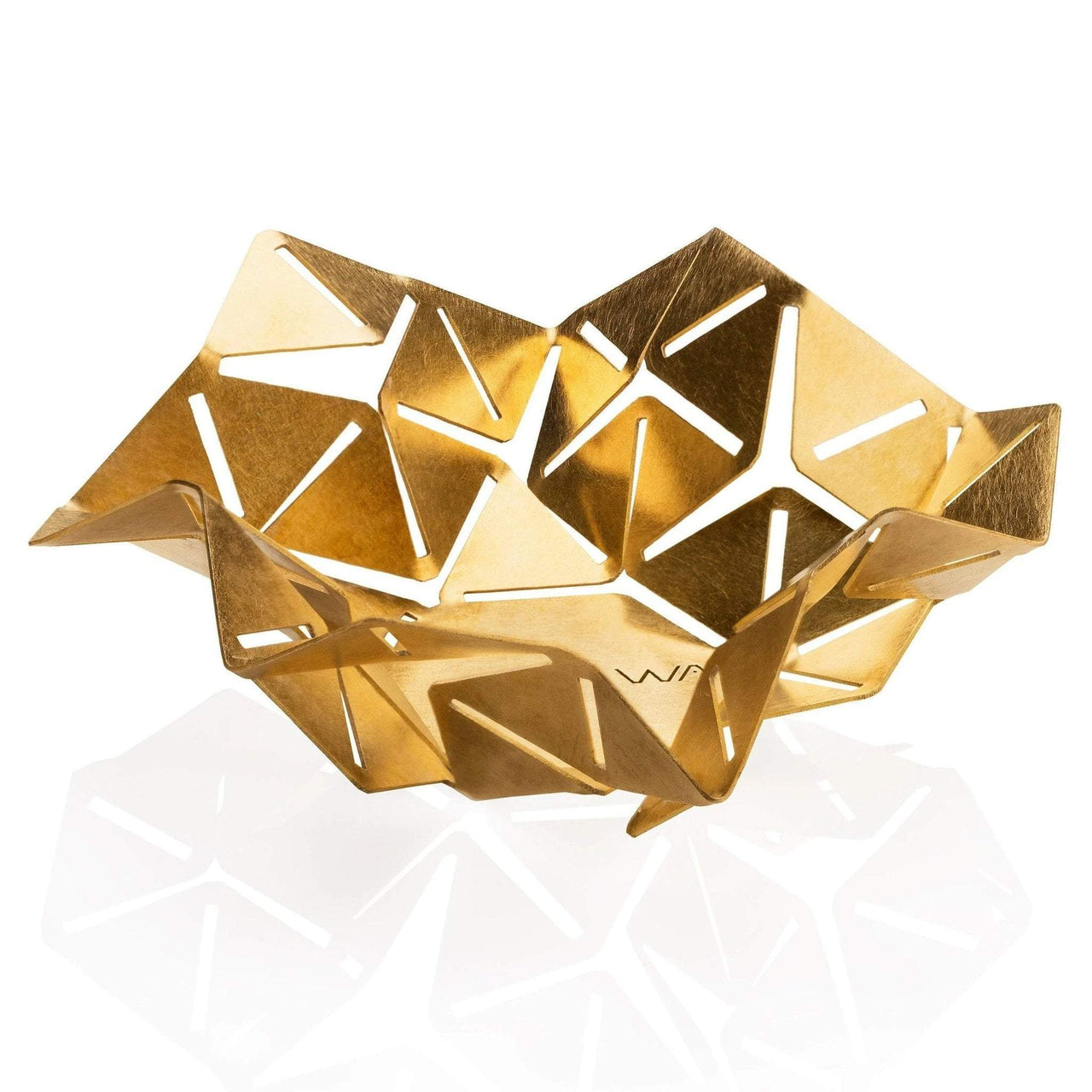 Studio Wallaby - Kano Shabbat Candlesticks Set by Studio Wallaby - Brass - ModernTribe