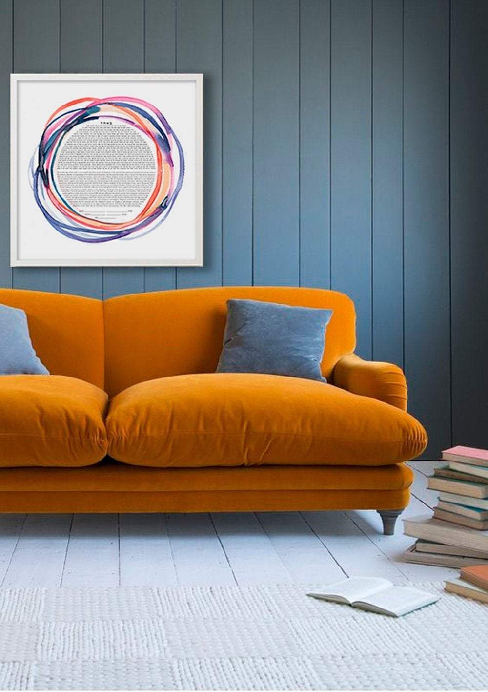 Susie Lubell - Circling Ketubah by Susie Lubell - ModernTribe