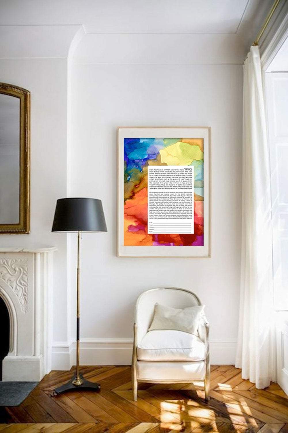 Susie Lubell - Swoon Ketubah by Susie Lubell - ModernTribe