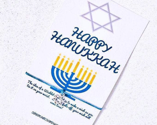 Happy Hanukkah Charm Bracelet
