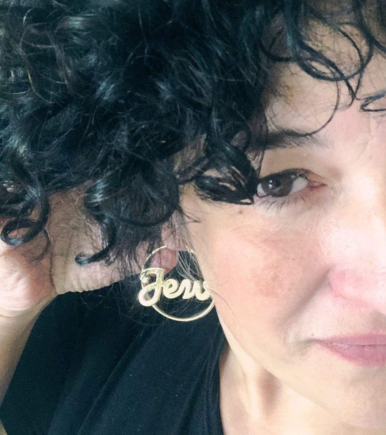 2Jewesses Designs - Jewess Hoop Earrings - 14k Gold - ModernTribe