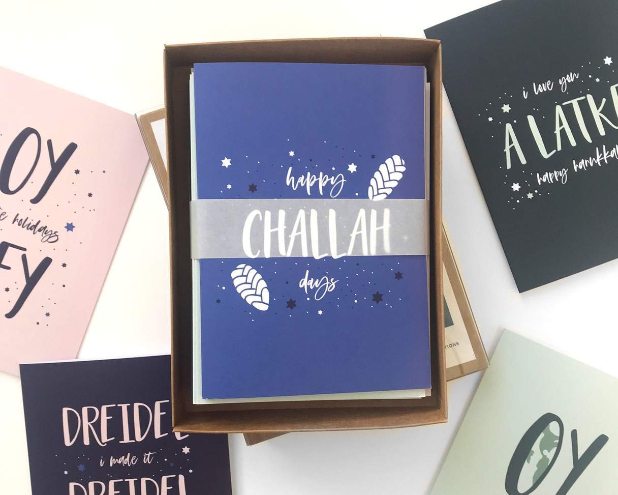 Modern Mitzvah - Hanukkah Card Variety 12 Pack - ModernTribe