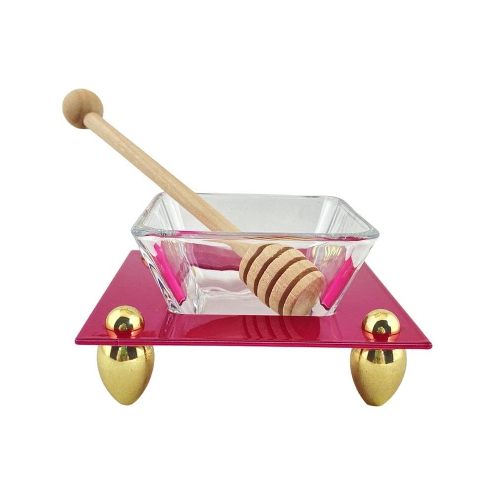 Joy Stember - Steel and Brass Honey Dish by Joy Stember - ModernTribe