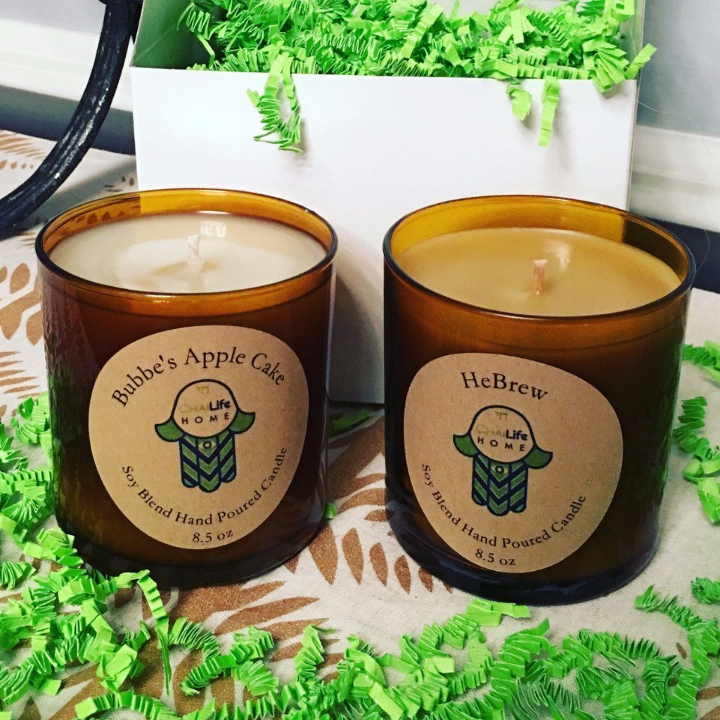 Chai Life - Bubbe's Apple Cake + HeBrew Soy Blend Candle Set - ModernTribe