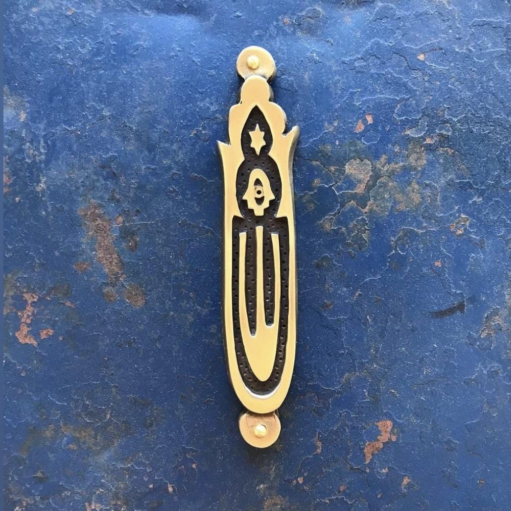 Emily Rosenfeld - Hamsa Mezuzah by Emily Rosenfeld - ModernTribe