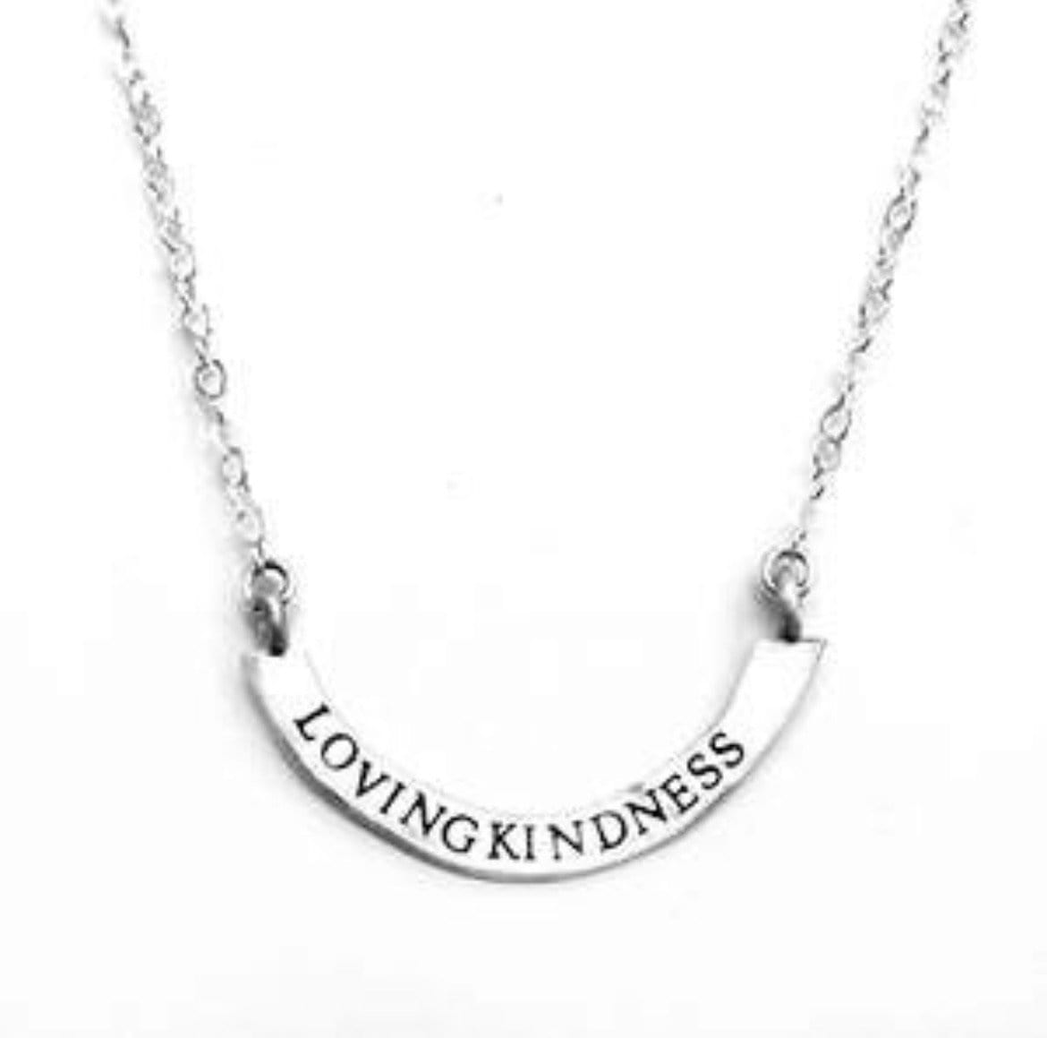 Emily Rosenfeld Necklaces Silver Chessed Cup Half Full Necklace by Emily Rosenfeld