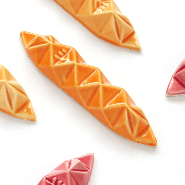 Studio Armadillo - Origami Mezuzah - Orange - ModernTribe