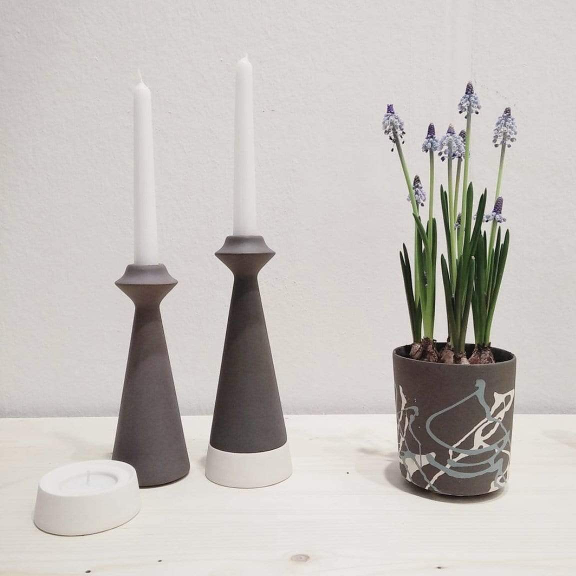 Yahalomis - White Modular Candle Holders by Yahalomis - ModernTribe
