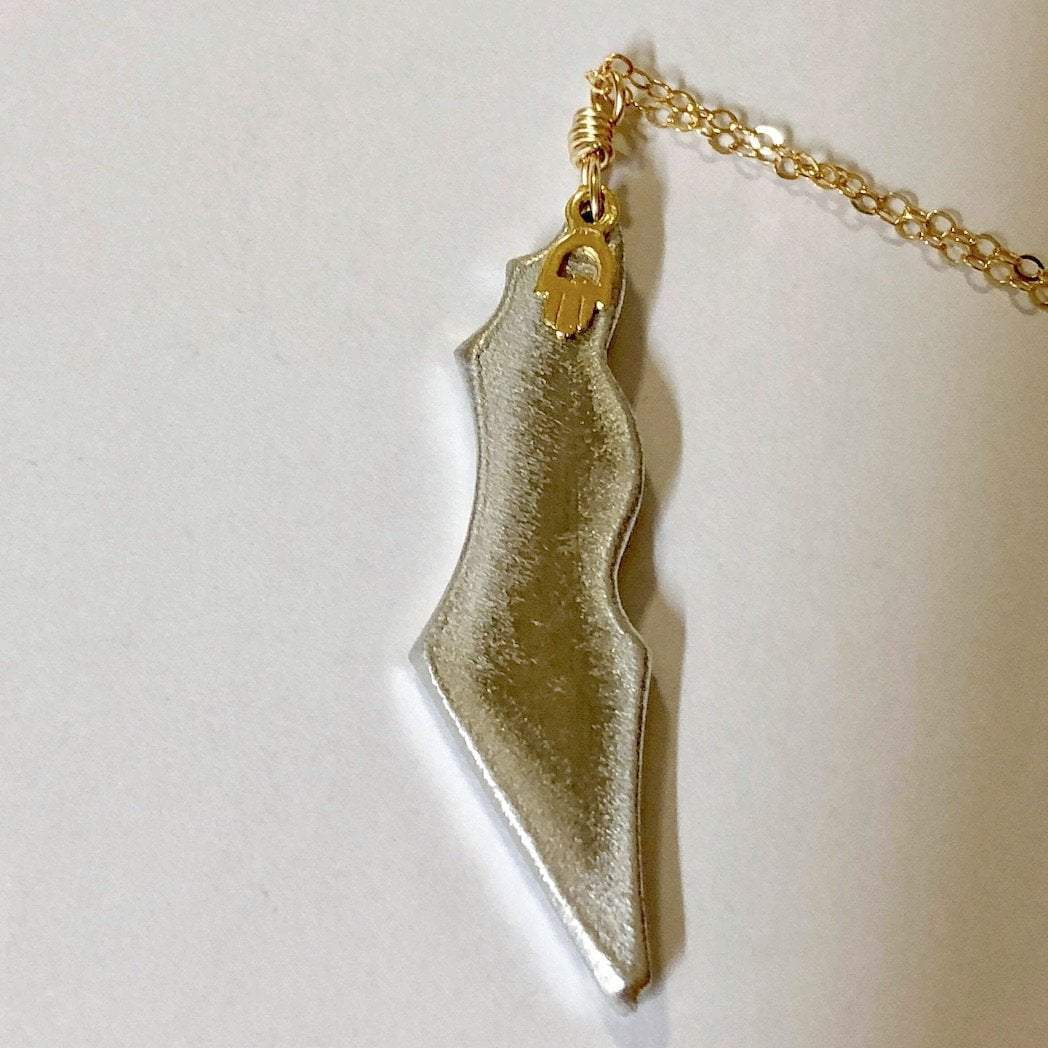 Other - Rocket Hamsa Necklace: Turning Hate into Love - ModernTribe