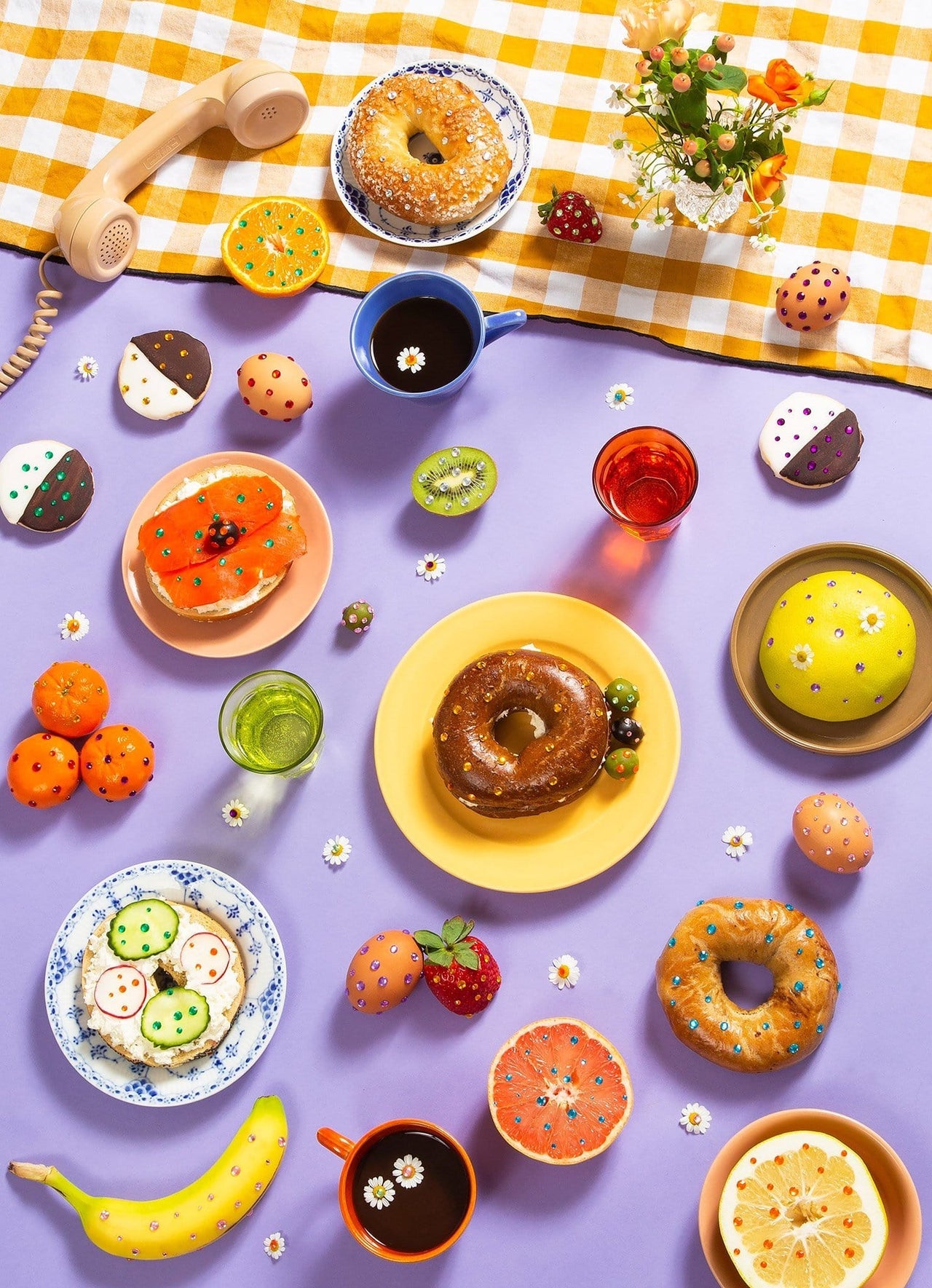 Piecework Puzzles - Rise & Shine Bagel Puzzle - ModernTribe