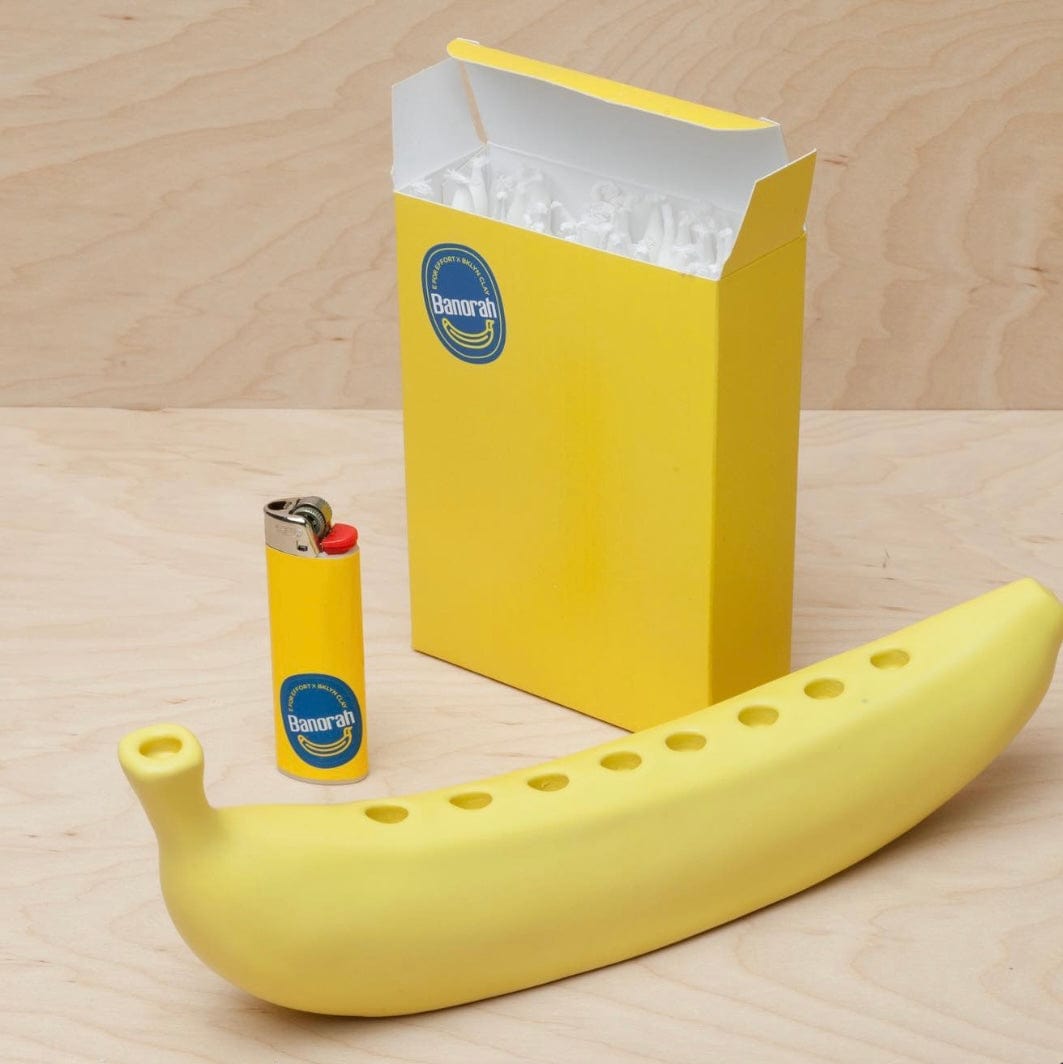 E for Effort - Banorah - The Banana Menorah - ModernTribe
