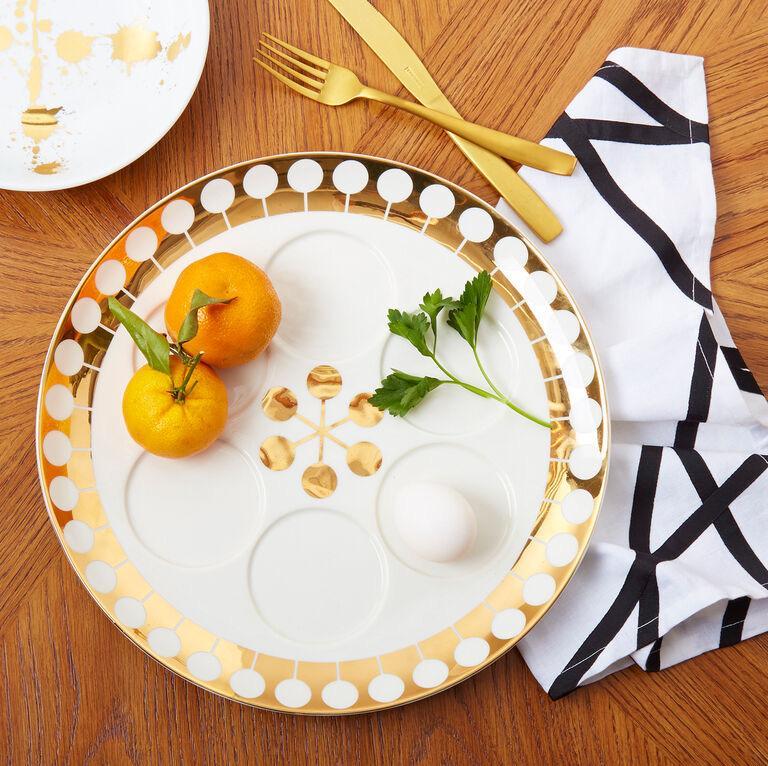 Jonathan Adler - Futura Seder Plate by Jonathan Adler - ModernTribe