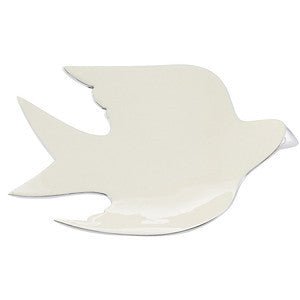 Lunares - Nima Oberi Silver Dove Dish - ModernTribe