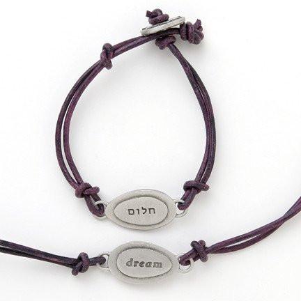 Dream Bracelet by Emily Rosenfeld - Plum