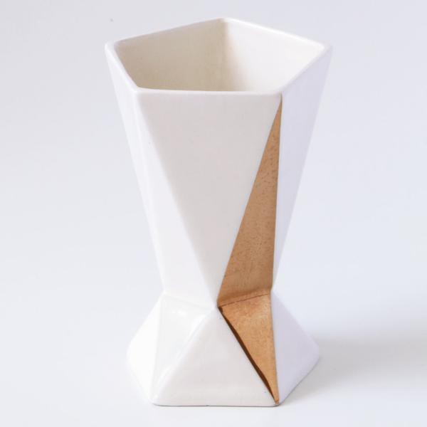 Studio Armadillo - Shabbat Kiddush Cup with Gold Diamond - ModernTribe