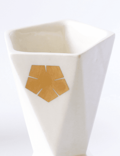 Studio Armadillo - Shabbat Kiddush Cup with Gold Leaf - ModernTribe