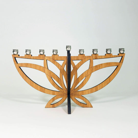 Lotus Flower Menorah