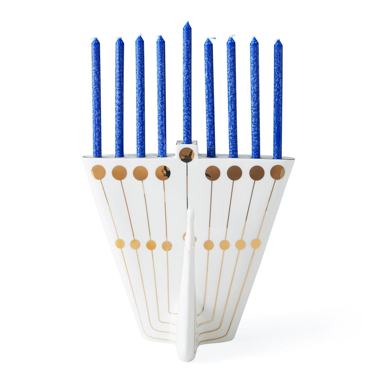 Jonathan Adler - Peacock Menorah by Jonathan Adler - ModernTribe
