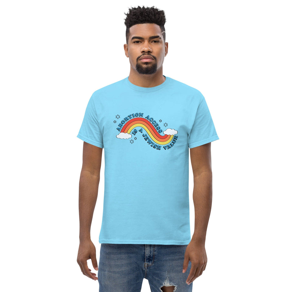 ModernTribe Apparel - Abortion Access is a Jewish Value T-Shirt - $18 Per Shirt Goes to NNAF and NAF - ModernTribe