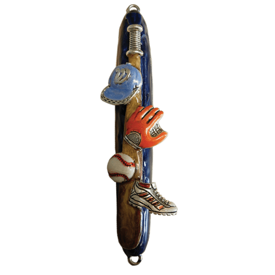 Baseball Mezuzah