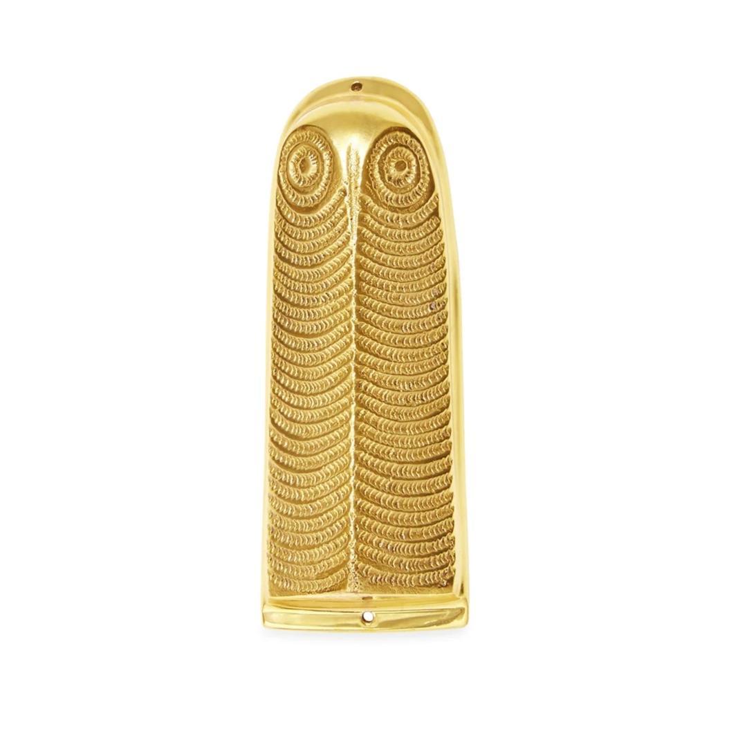 Jonathan Adler - Brass Owl Mezuzah by Jonathan Adler - ModernTribe