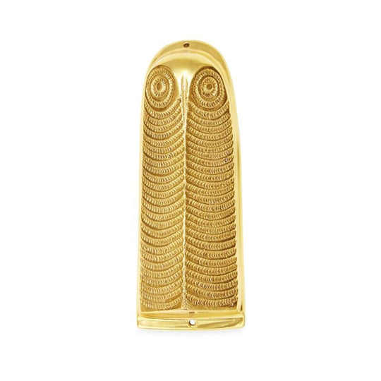 Brass Owl Mezuzah by Jonathan Adler
