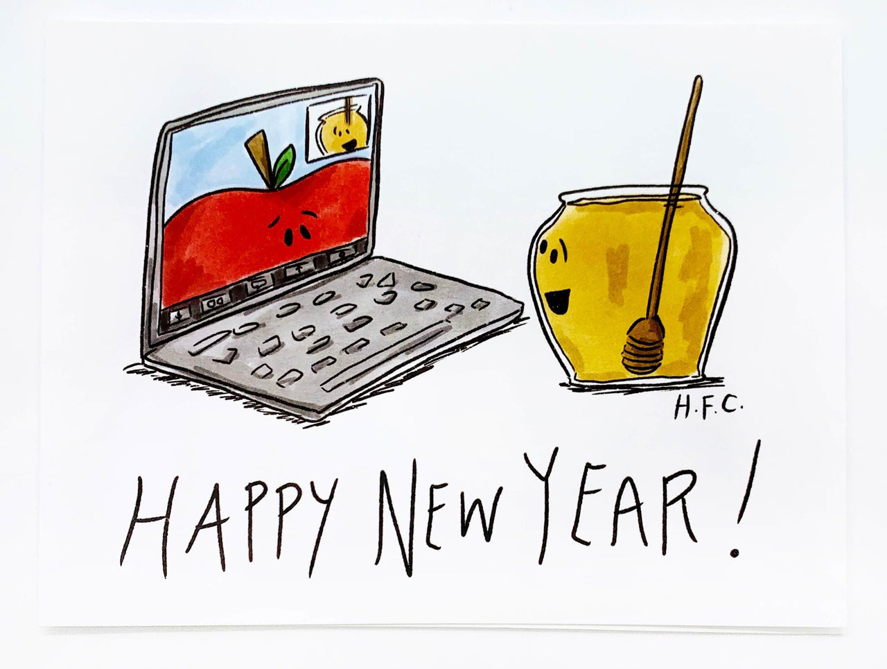 Midrash Manicures - Virtual Rosh Hashanah Greeting Cards, Box of 6 - ModernTribe