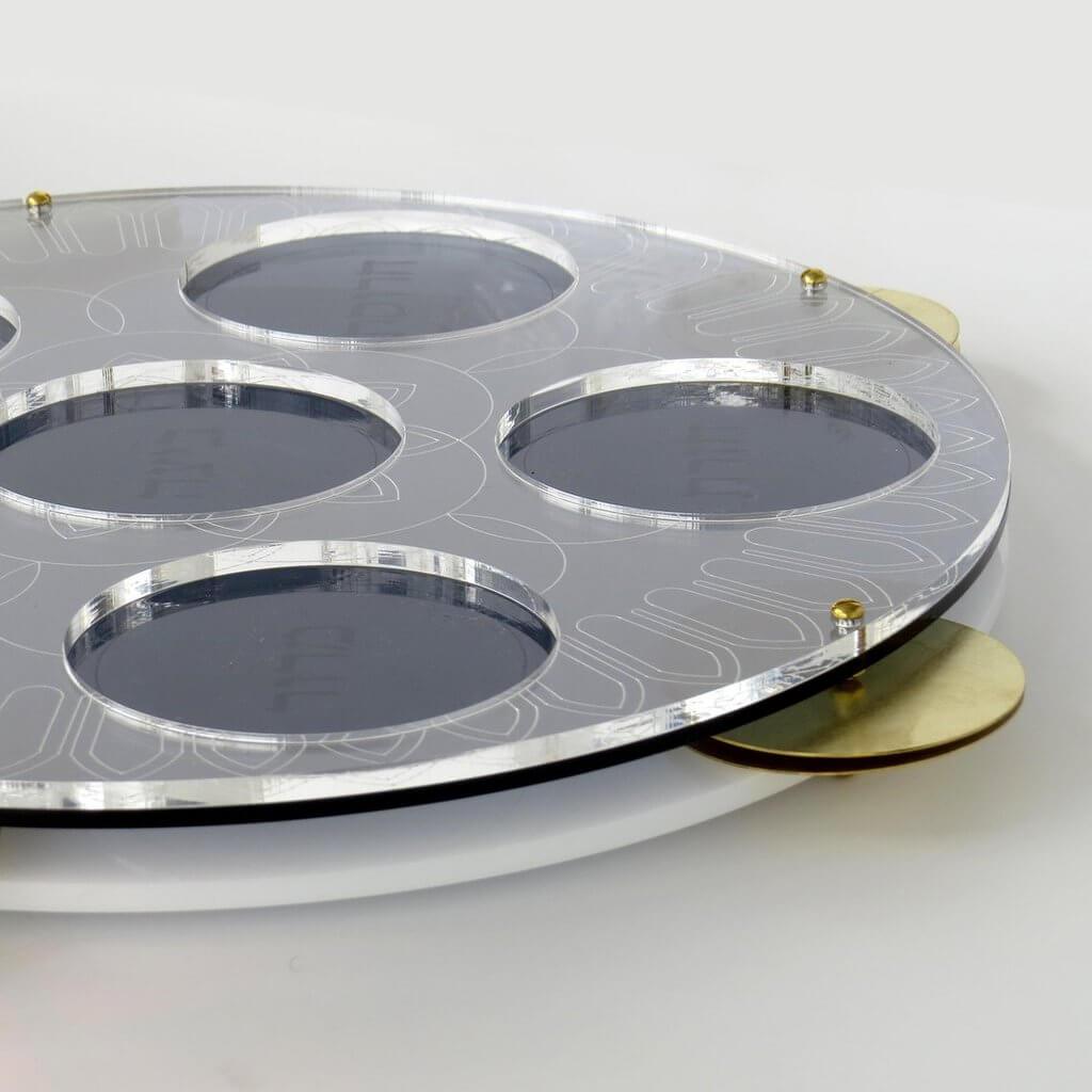 Studio Armadillo - Miriam's Tambourine Seder Plate by Studio Armadillo - ModernTribe