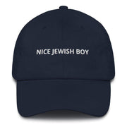 ModernTribe Hats Navy Nice Jewish Boy Embroidered Hat - Navy, Pink or Light Blue