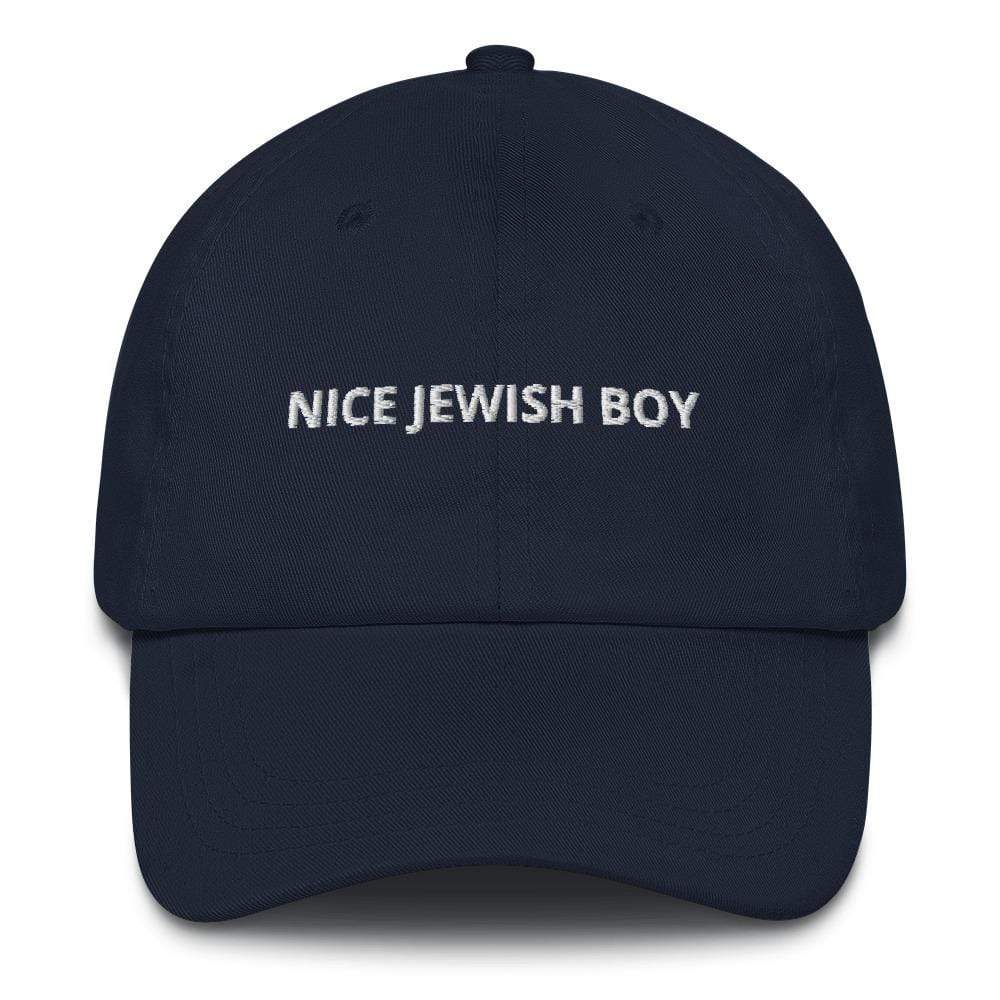 ModernTribe Apparel - Nice Jewish Boy Embroidered Hat - Navy, Pink or Light Blue - ModernTribe