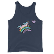 What Jew Wanna Eat T-Shirt Navy / XS Jewnicorn Totally Kvelling Unisex Tank Top - Choice of Color