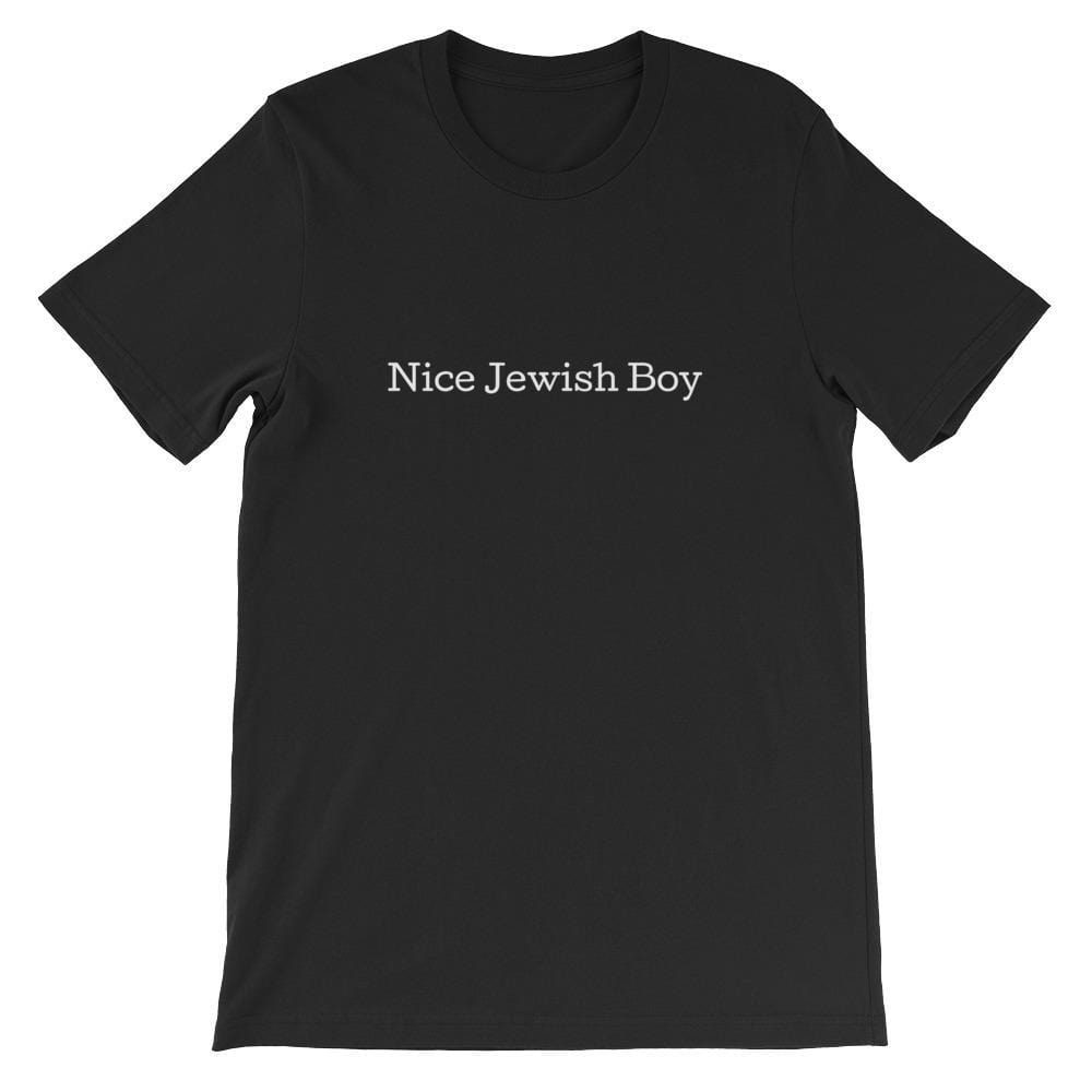 ModernTribe T-Shirts Black / Small Nice Jewish Boy Shirt - Black (Small)