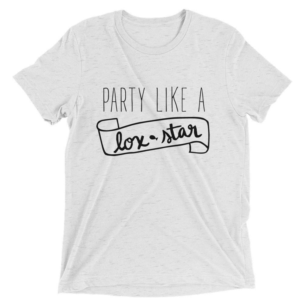 What Jew Wanna Eat - Party Like a Lox Star Unisex T-Shirt - (Choice of Color) - (Sizes XS - XXL) - ModernTribe