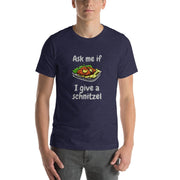 ModernTribe T-Shirt Heather Midnight Navy / XS Ask Me If I Give A Schnitzel T-Shirt