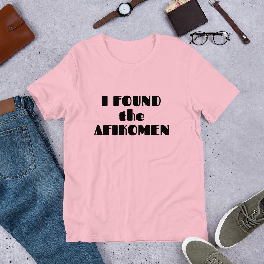 ModernTribe Apparel - I Found the Afikomen Unisex T-Shirt - (Choice of Colors) - (Sizes XS - 4XL) - ModernTribe