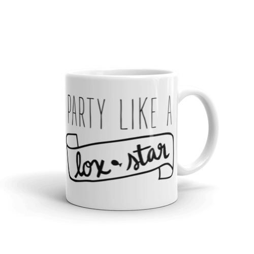 What Jew Wanna Eat - Party Like a Lox Star Mug - ModernTribe