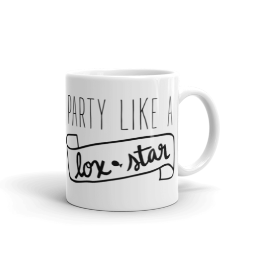 Party Like a Lox Star Mug