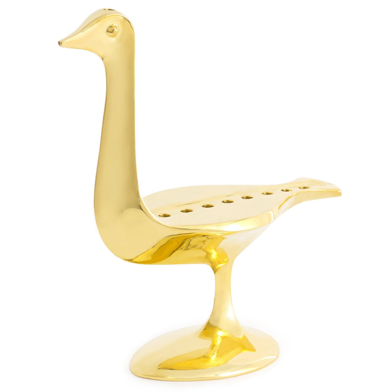 Jonathan Adler - Brass Bird Menorah by Jonathan Adler - ModernTribe
