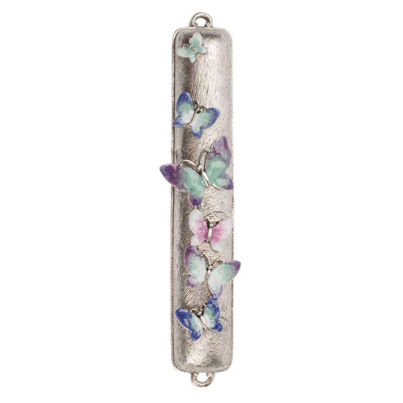 Quest Mezuzahs Butterfly Mezuzah