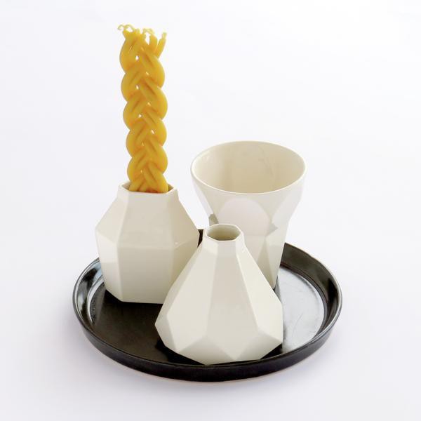 Modern Havdalah Set - White