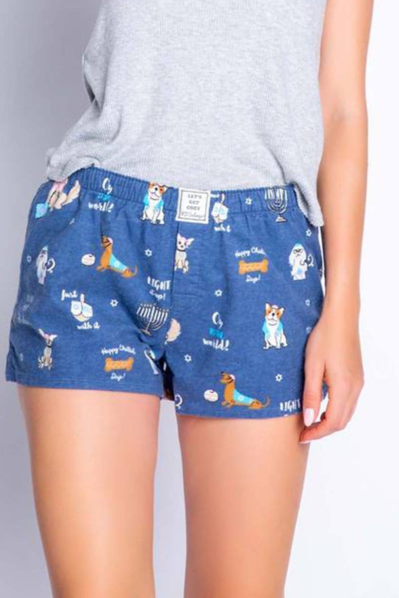 PJ Salvage - Oy to the World Pajamas Shorts by P.J. Salvage - Women - ModernTribe