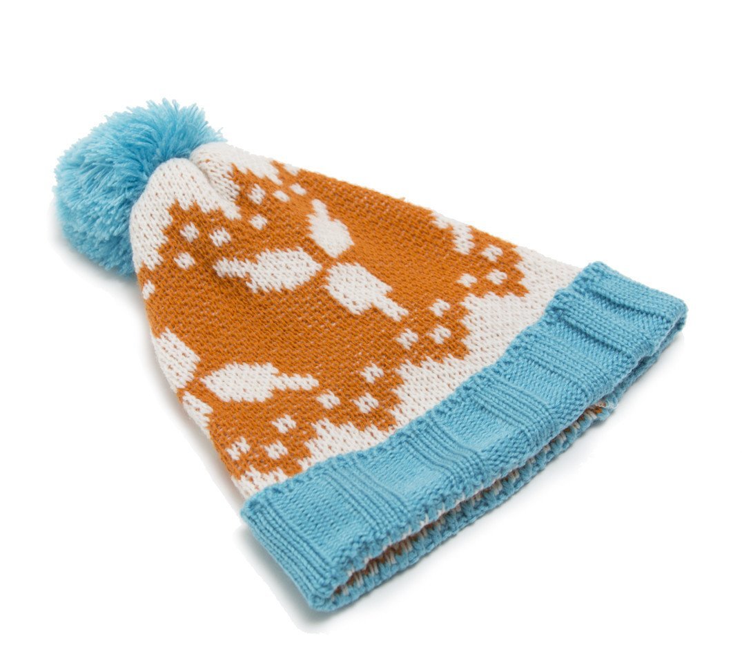 Geltfiend - Hanukkah Beanie Hat in Teal - ModernTribe