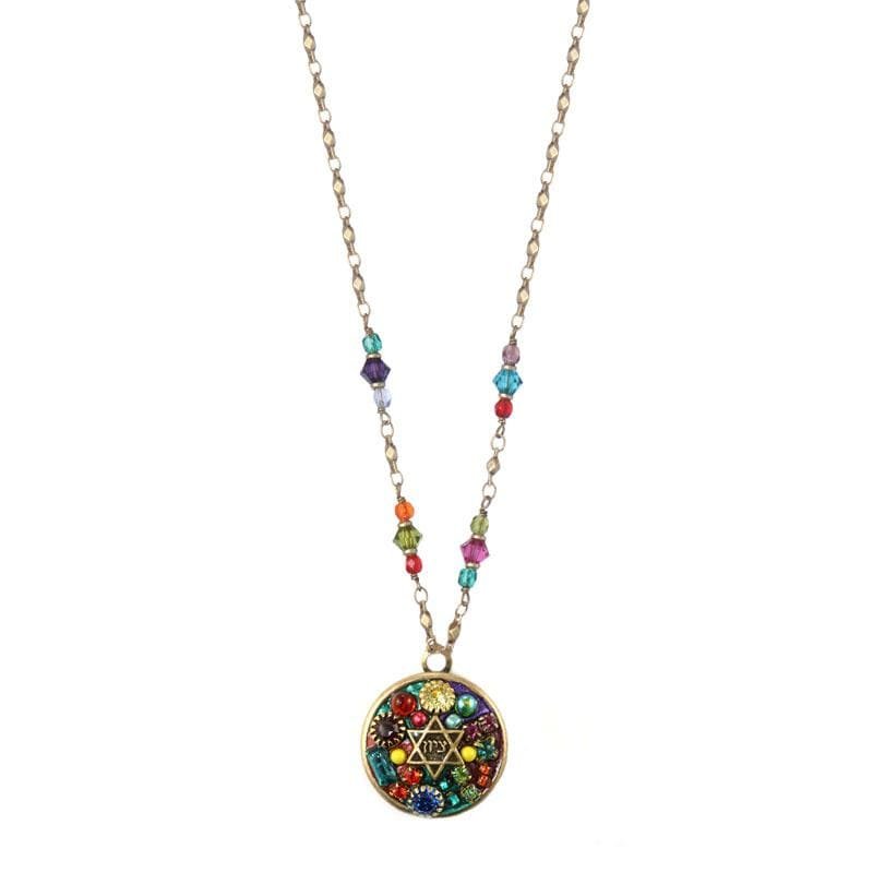 Michal Golan - Rainbow Star of David Necklace by Michal Golan - ModernTribe