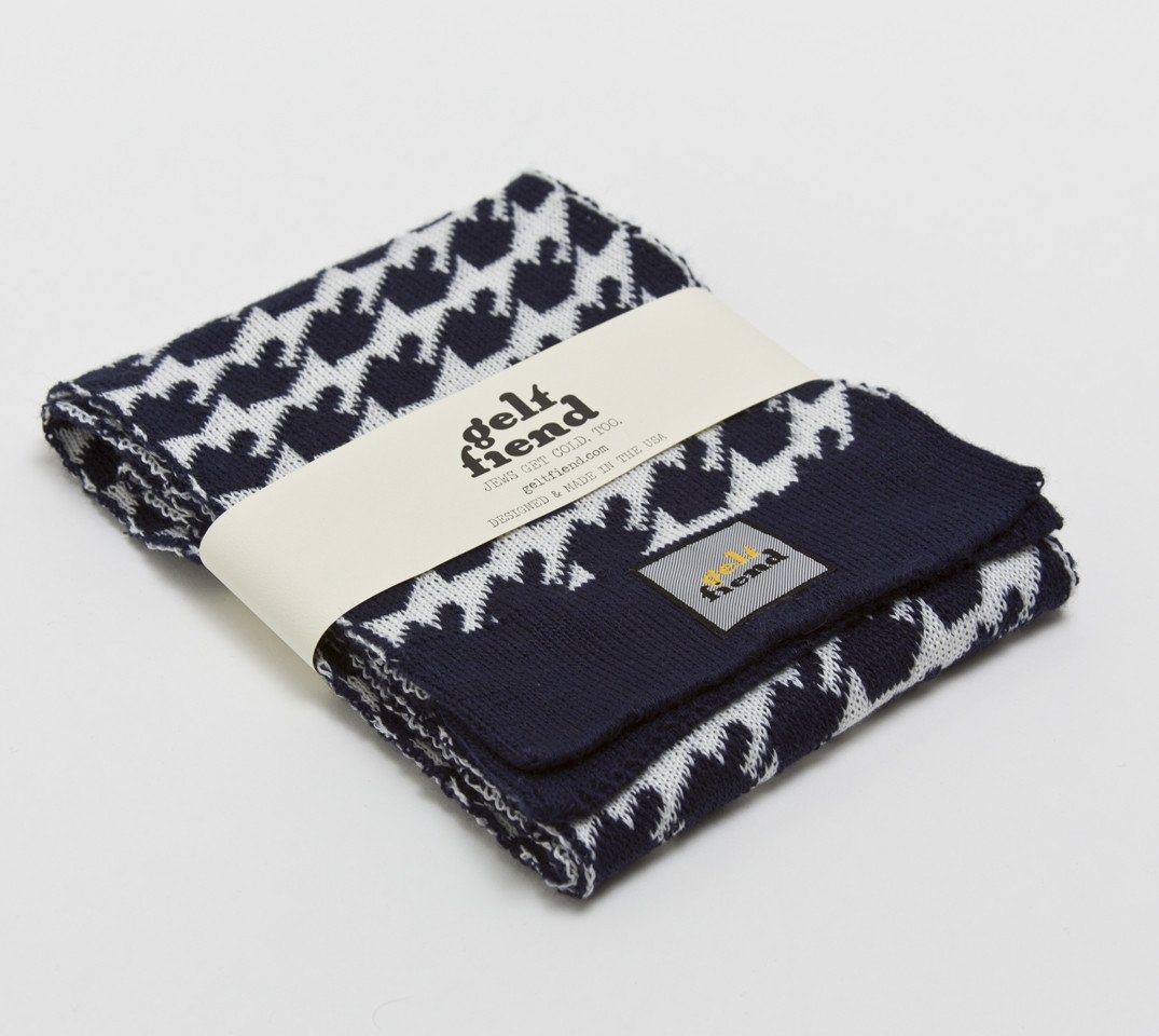 Geltfiend - Dreideltooth Scarf in Navy - ModernTribe