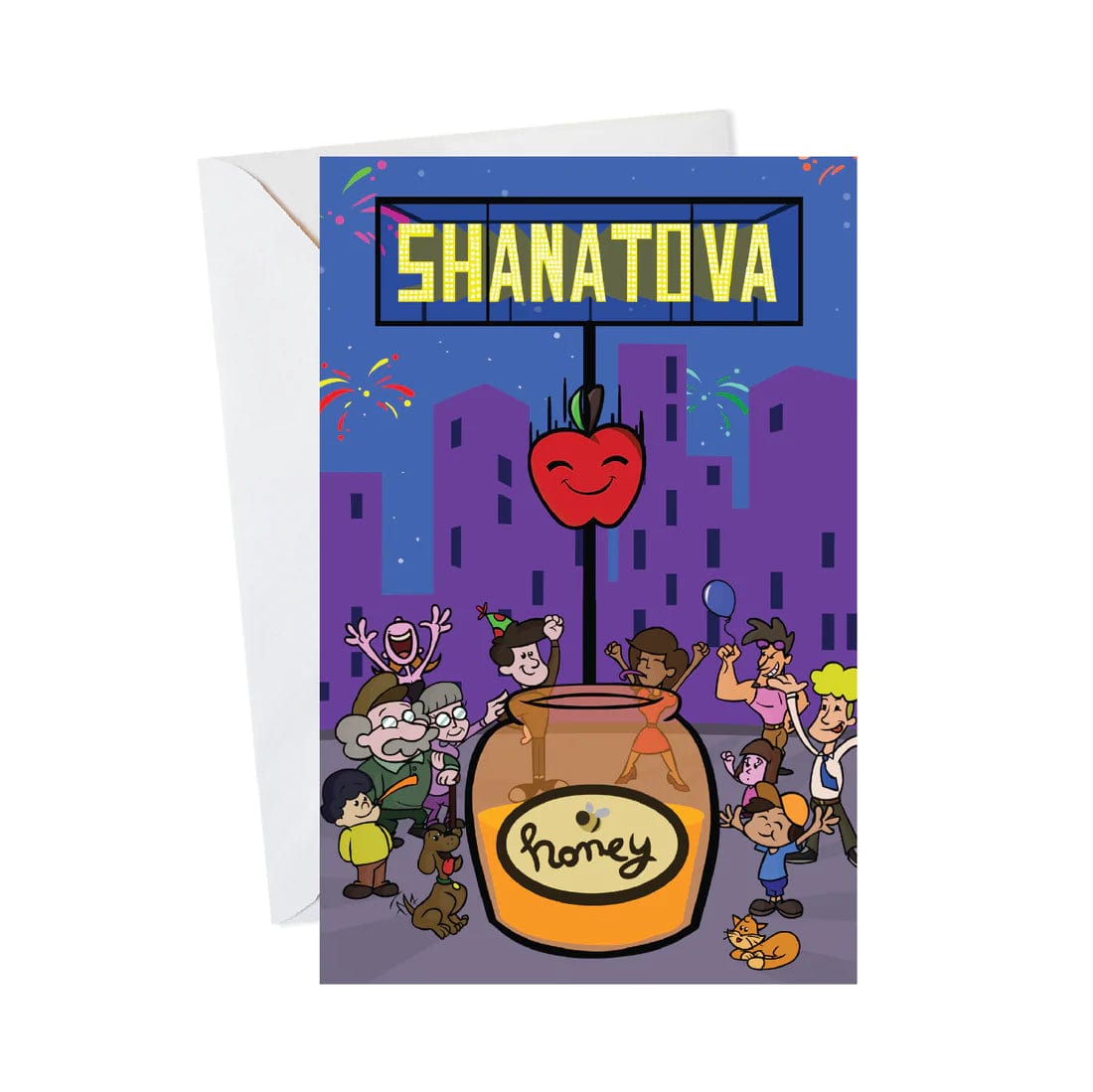Menschions - LOL Rosh Hashanah Greeting Cards, Box of 4 - ModernTribe