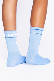 PJ Salvage Socks Baby Blue / One Size Cozy Happy Pawnukkah Socks