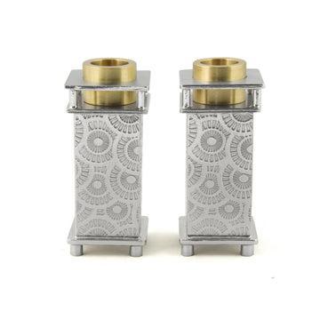 Joy Stember Candlesticks Small Square Candle Holders by Joy Stember