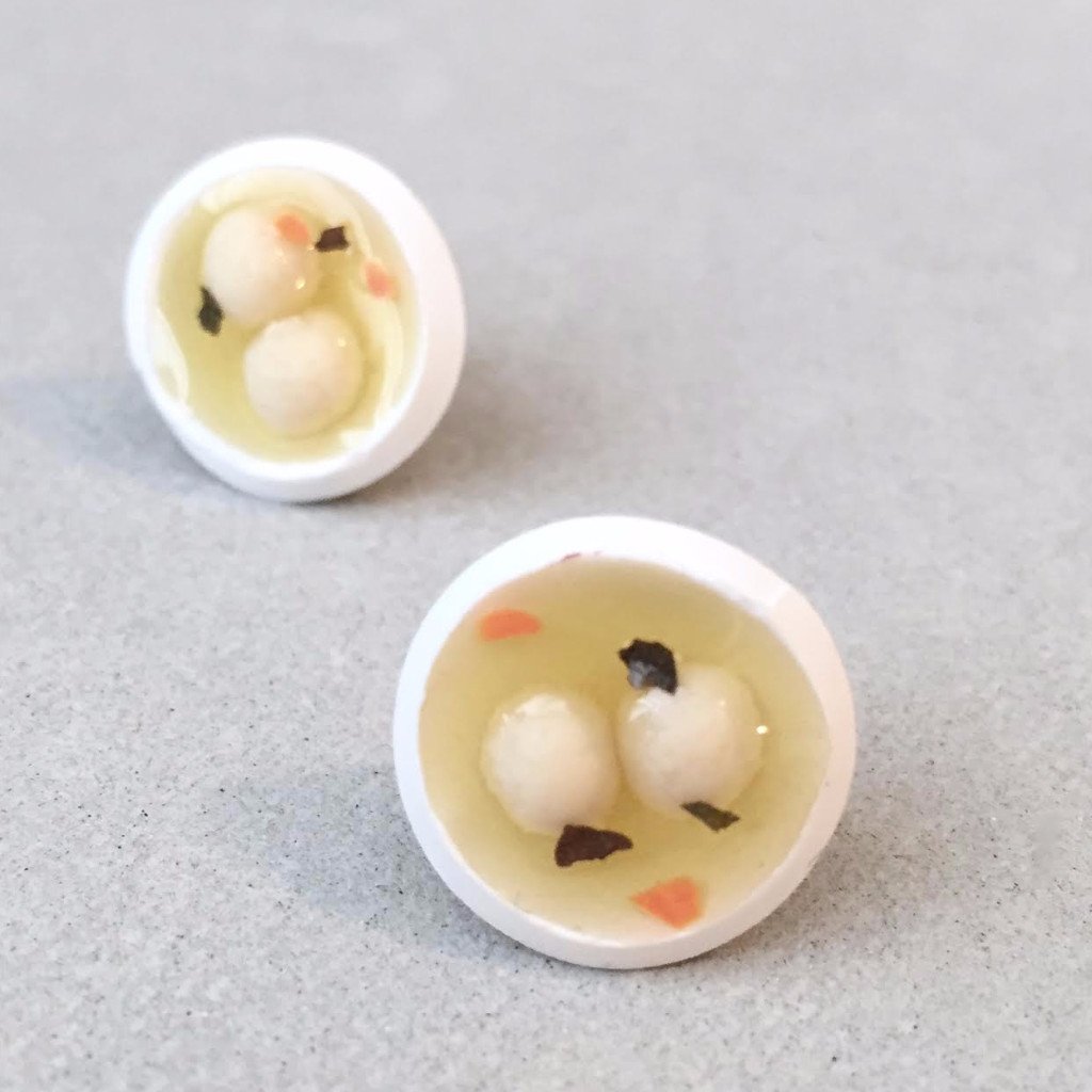 Sweet Stella - Matzo Ball Soup Earrings - ModernTribe